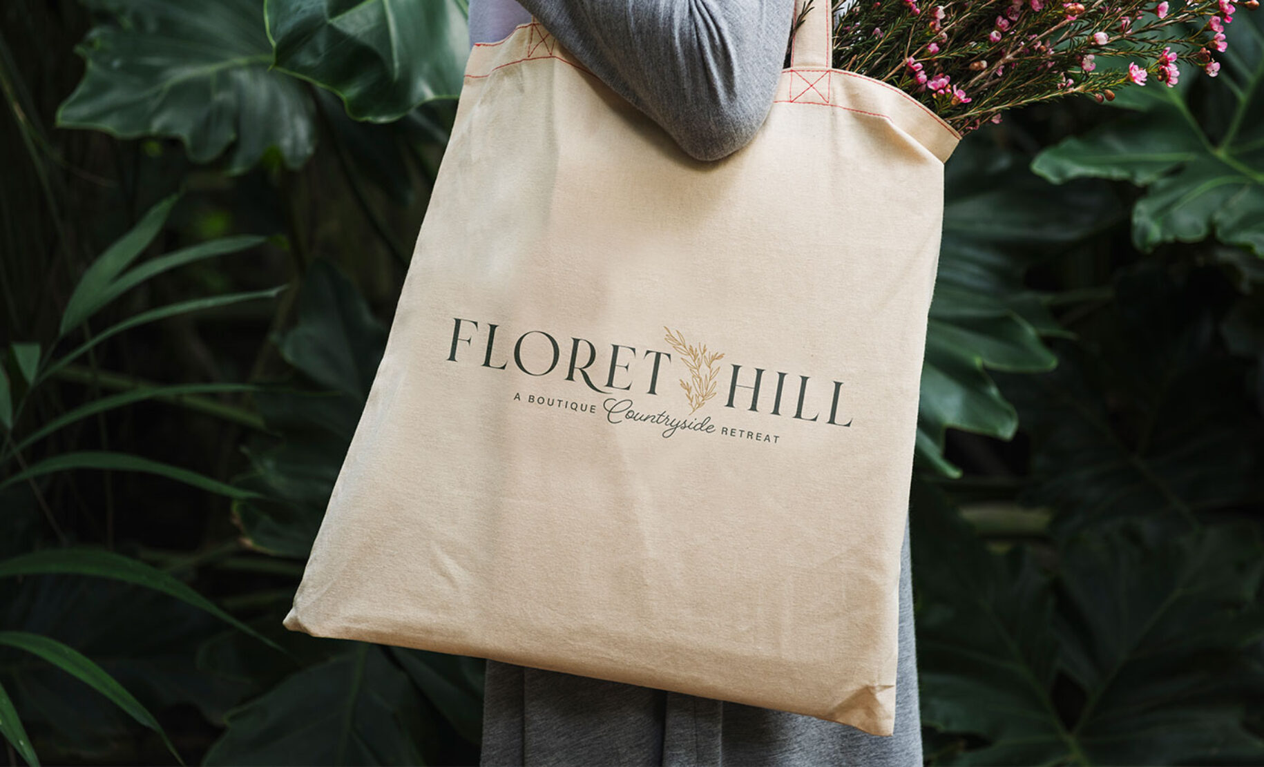 Floret Hill Canvas Bag