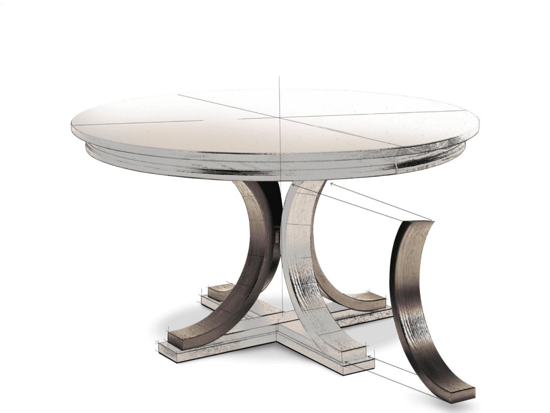 Rockwood table brand element