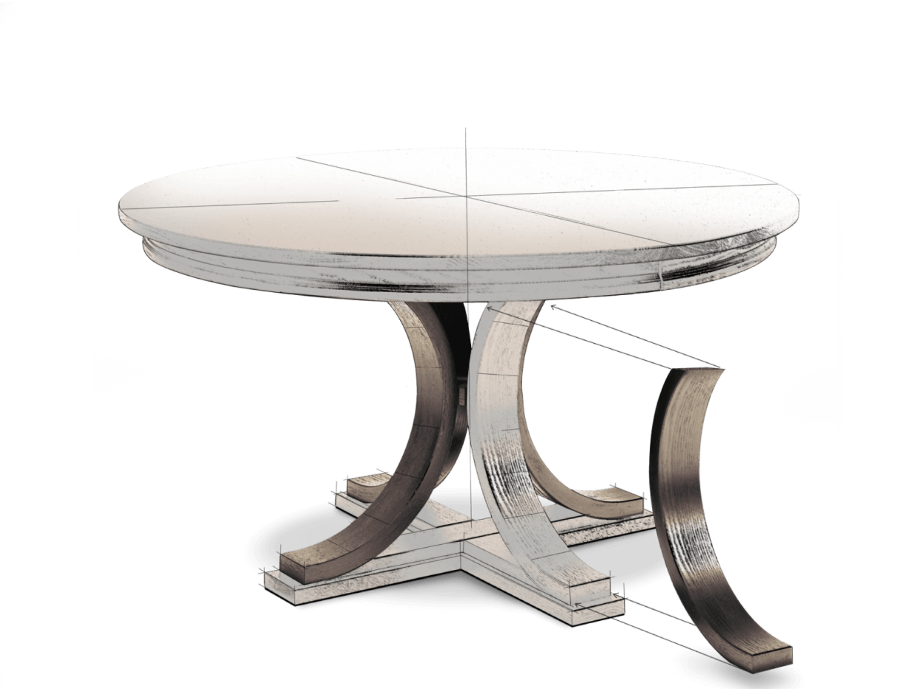 Rockwood table brand element