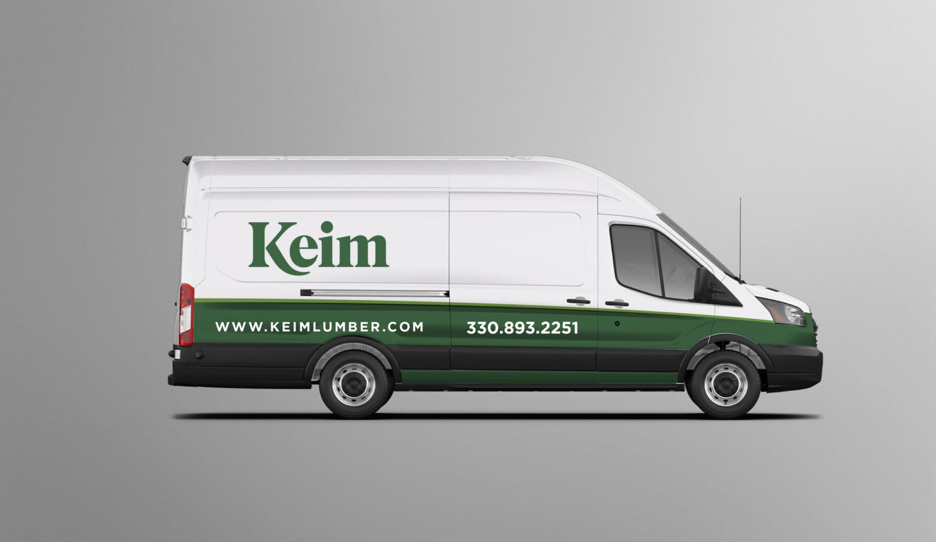 Branded van design